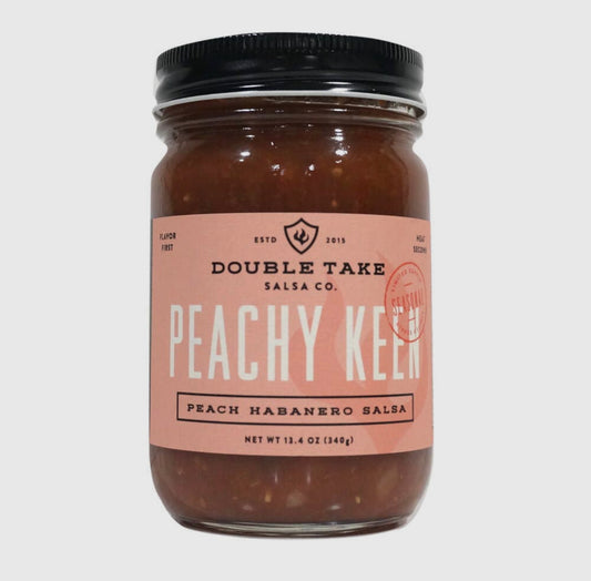 Double Take | Peachy Keen: Habanero Peach Salsa