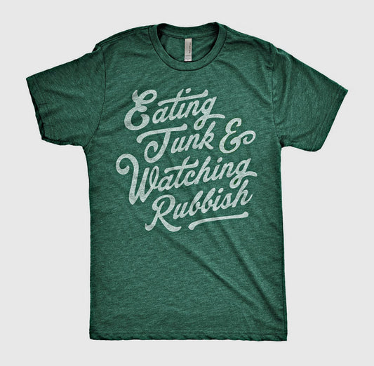 Eating Junk & Watching Rubbish Home Alone Shirt