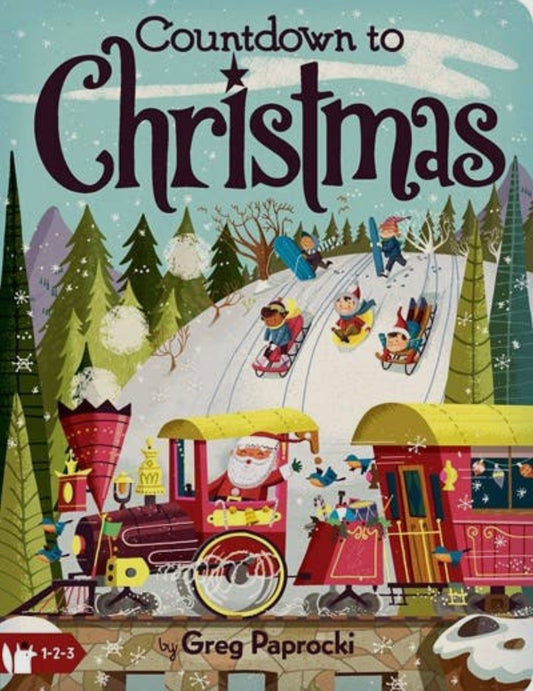 Countdown to Christmas Children's Board Book