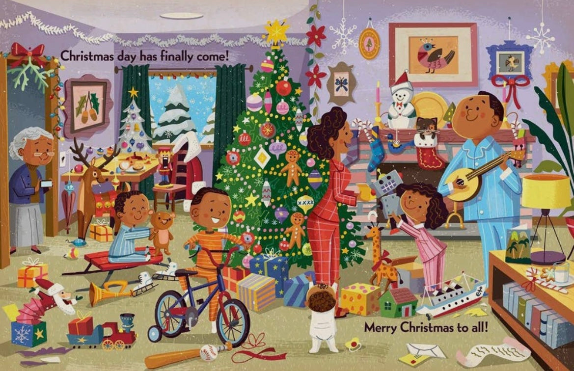 Countdown to Christmas Children's Board Book