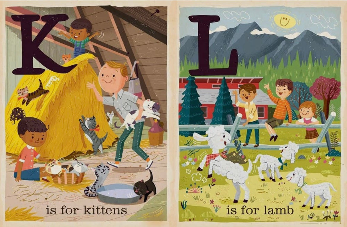 F Is For Farm: Alphabet Board Book