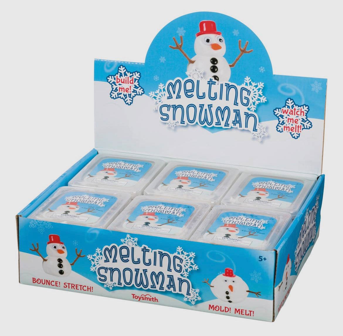 Melting Snowman Putty/Slime Kit