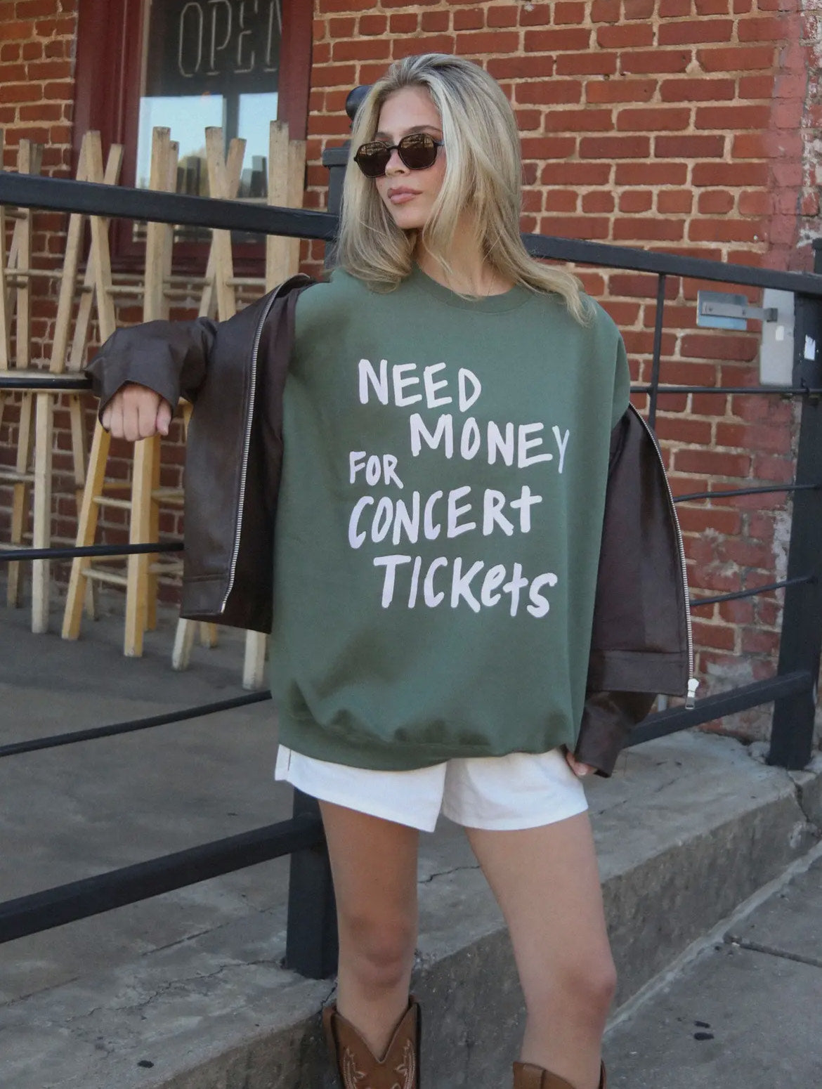 F+S: Concert Tickets Sweatshirt