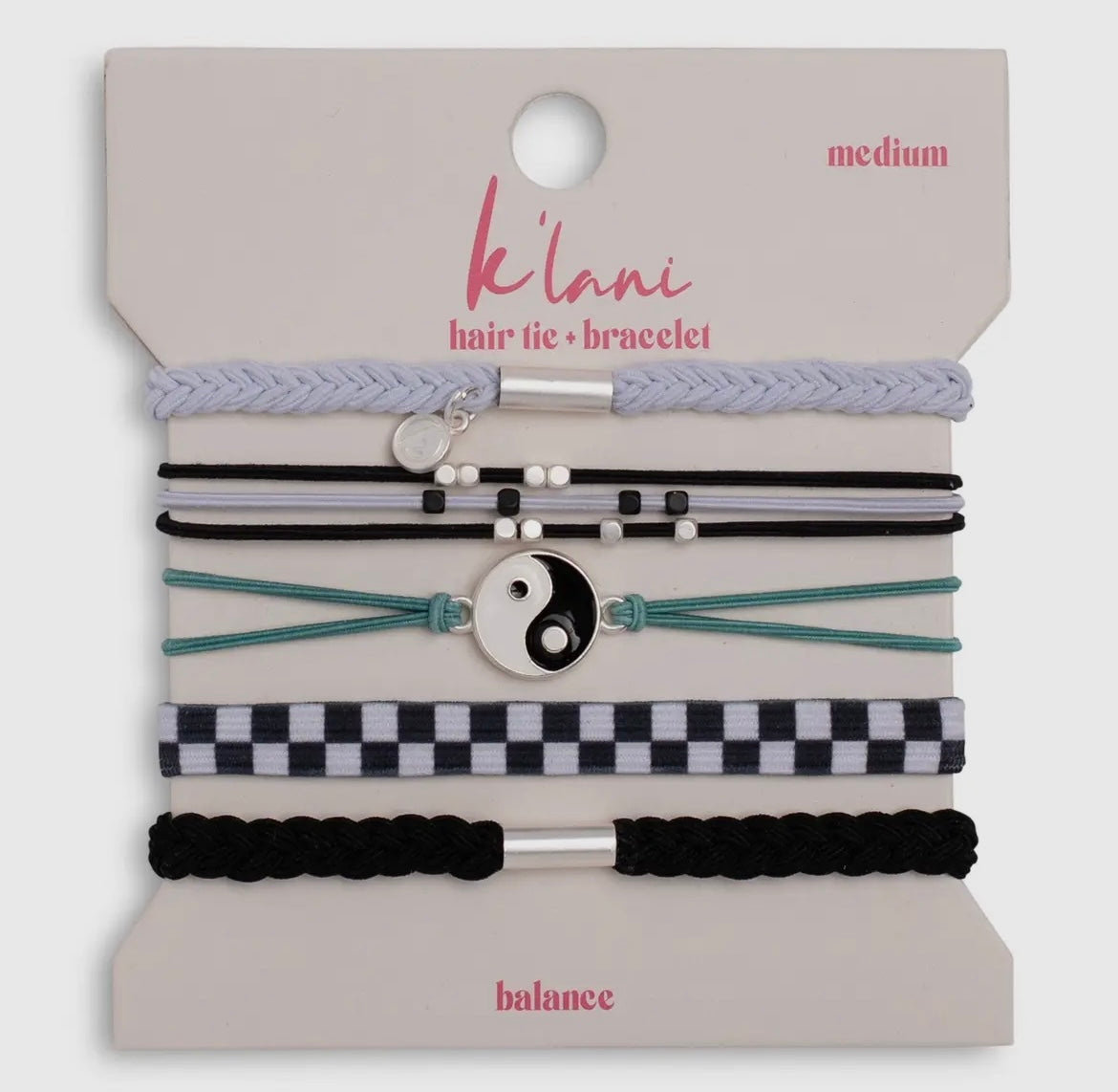 K'Lani hair tie bracelets | Balance