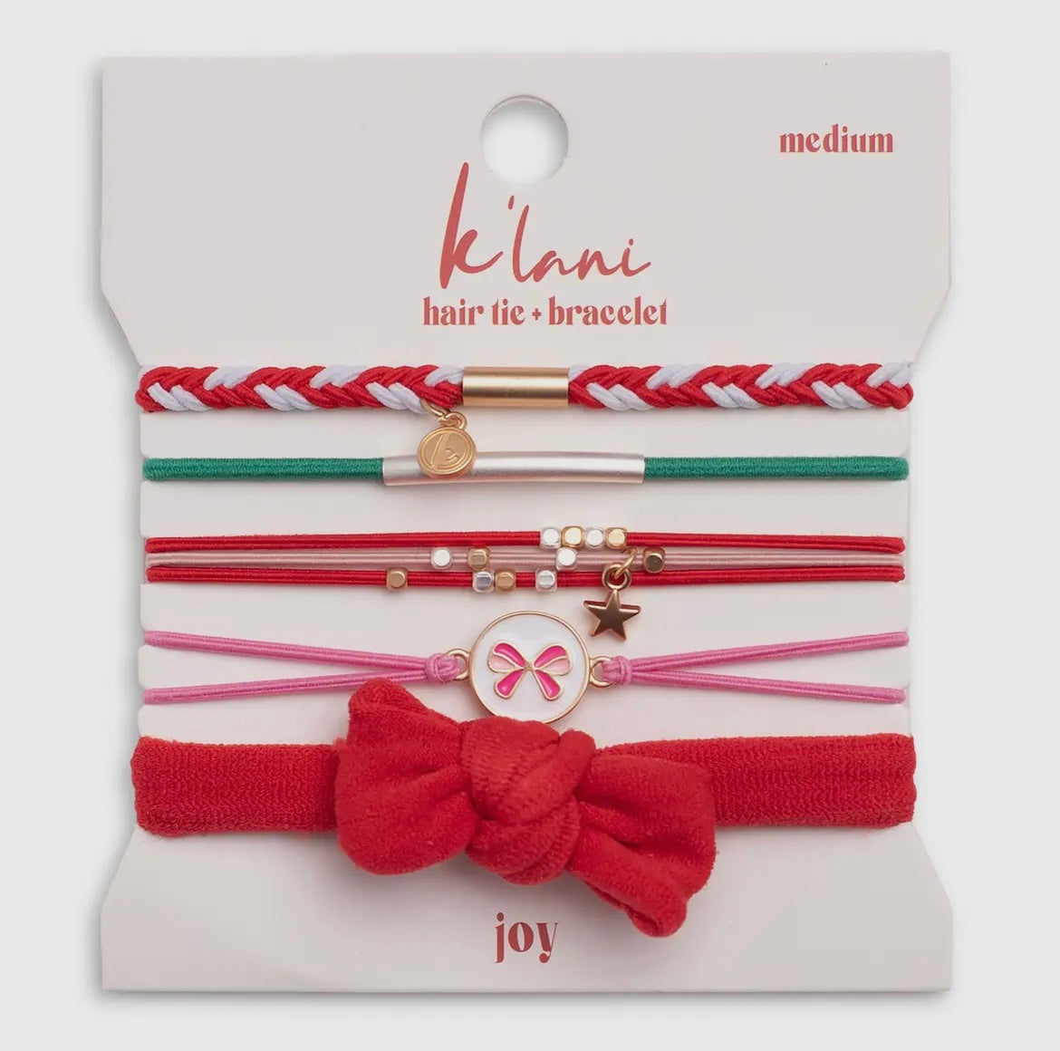 K'Lani hair tie bracelets | Joy