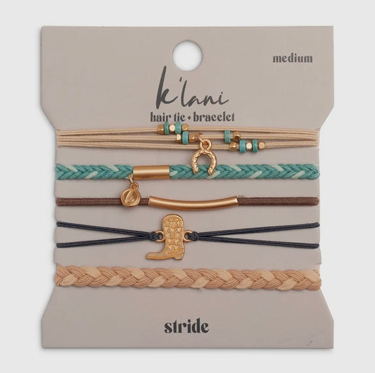 K'Lani hair tie bracelets | Stride