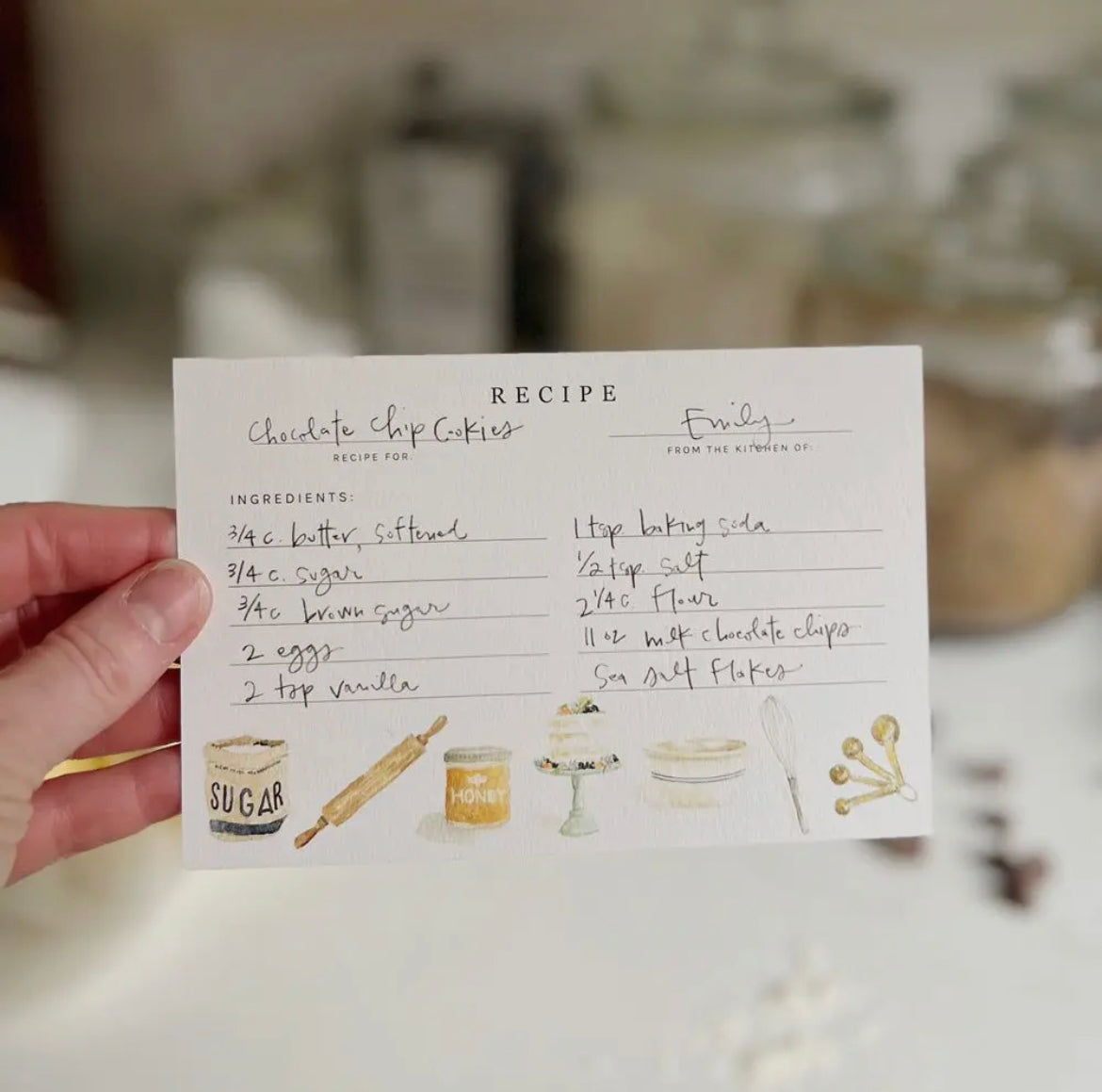 Baking Recipe Cards