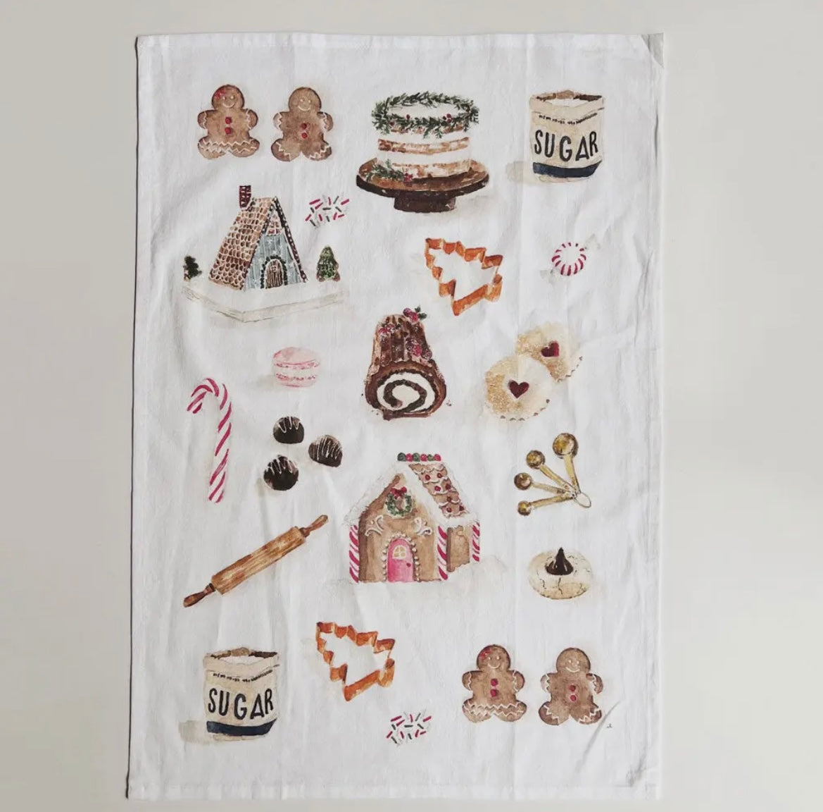 Christmas Sweets Tea Towel