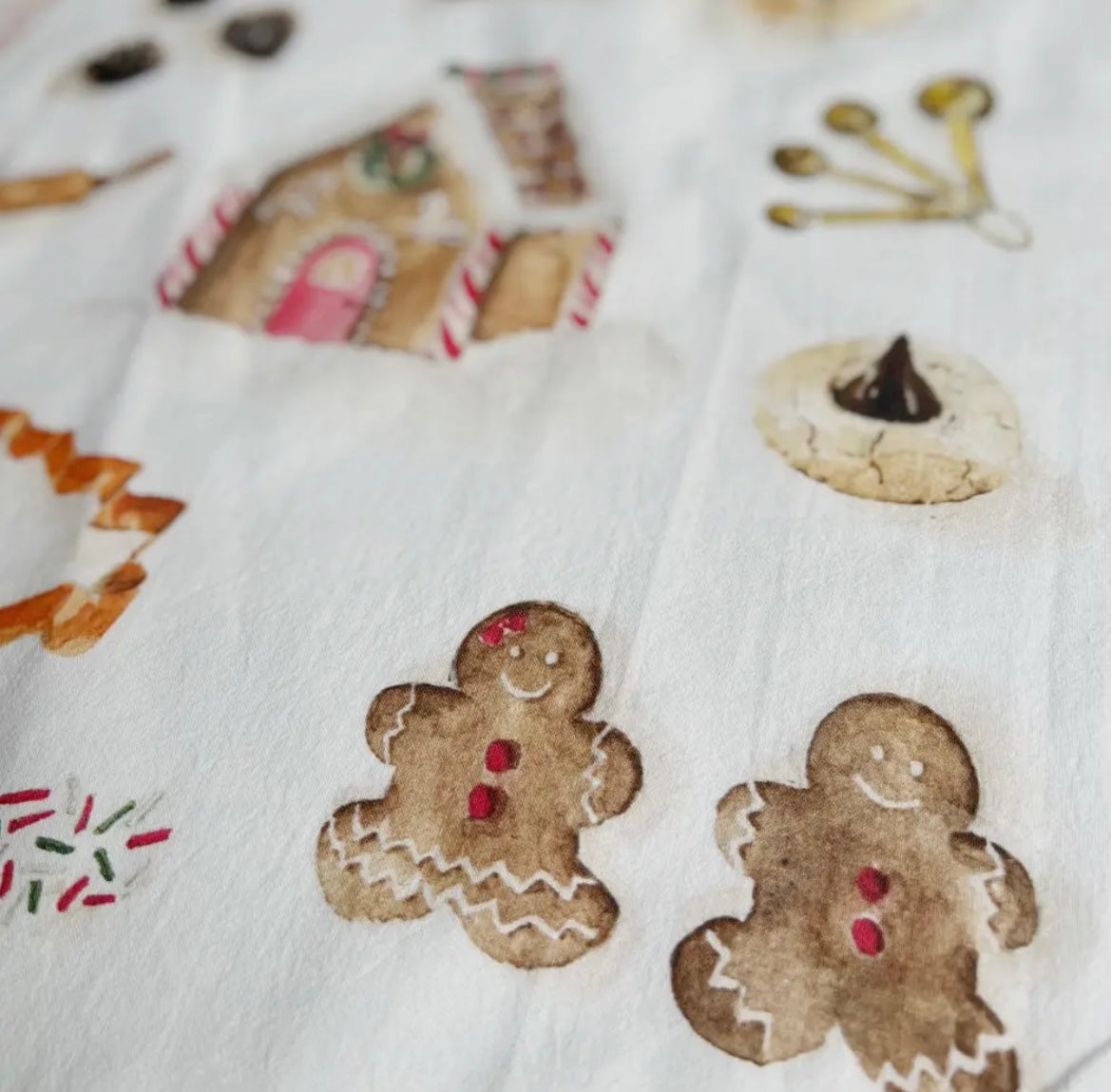 Christmas Sweets Tea Towel