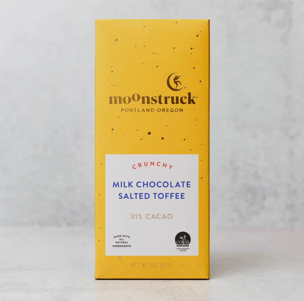 Moonstruck: Crunchy Milk Salted Toffee Bar