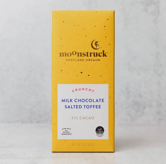 Moonstruck: Crunchy Milk Salted Toffee Bar