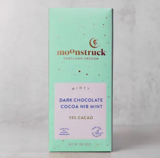 Moonstruck: Minty Dark Chocolate Bar