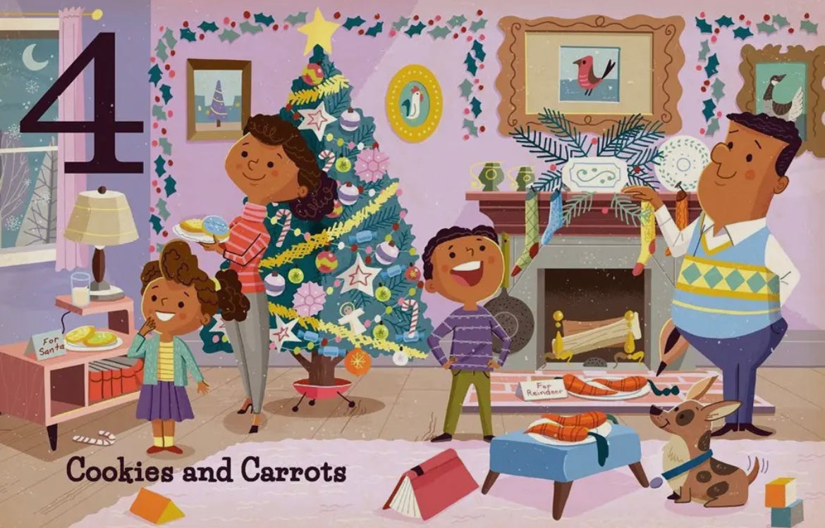 Christmas: A Count and Find Children's Board Book