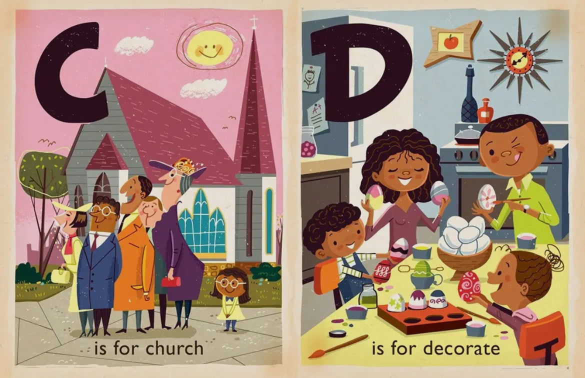 E is for Easter | Alphabet Board Book
