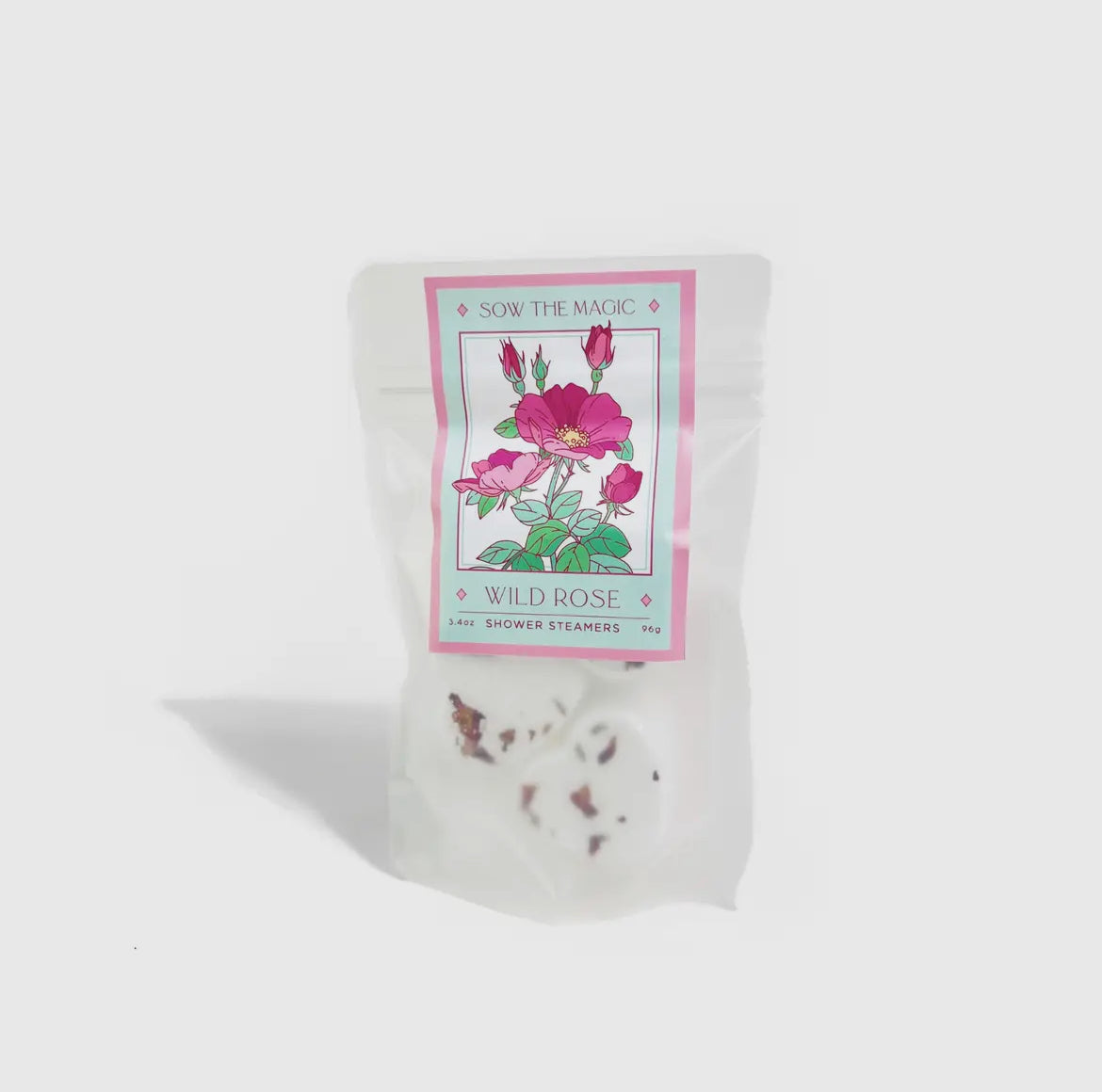 Wild Rose Heart Shaped Shower Steamers