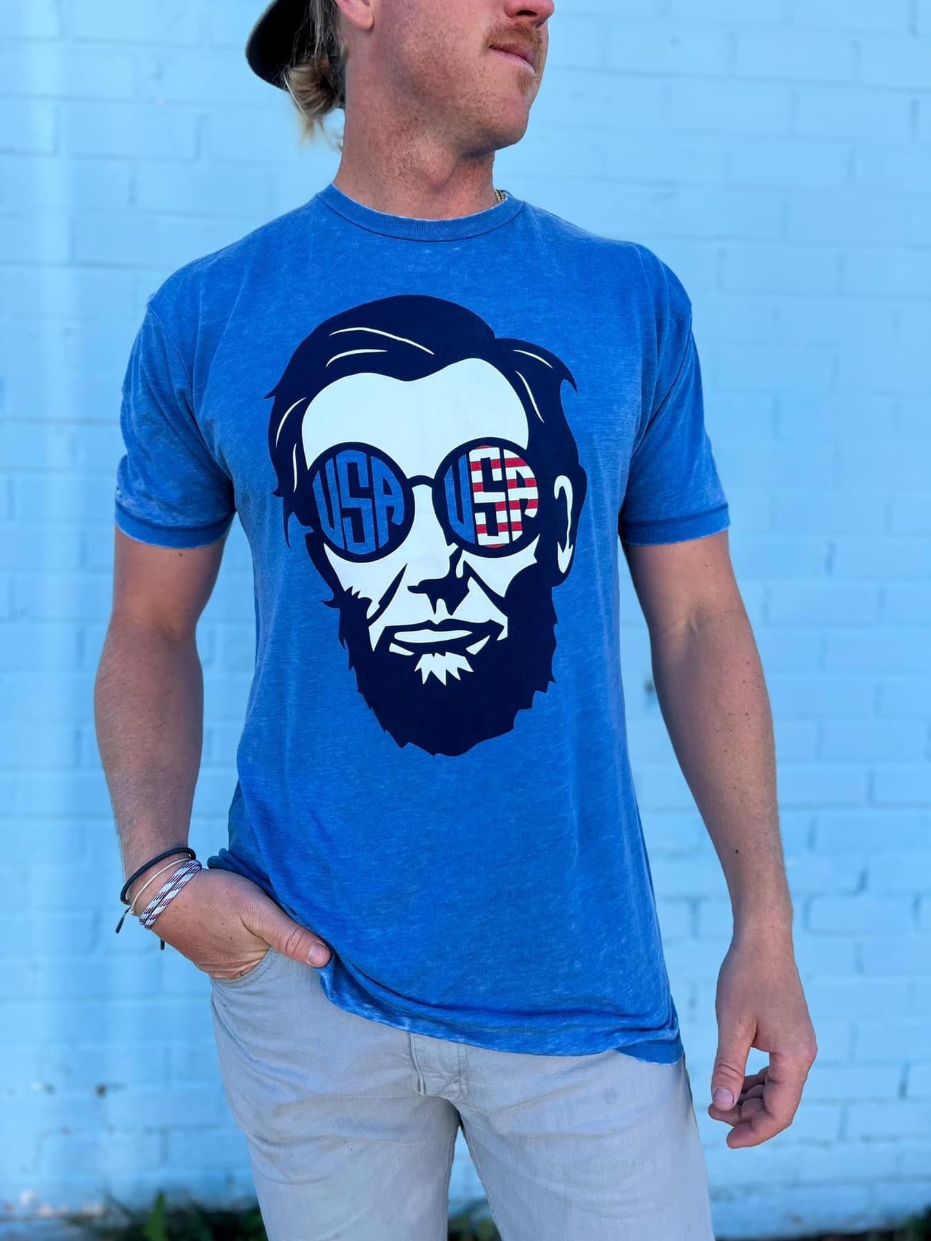 Abe Patriotic Tee