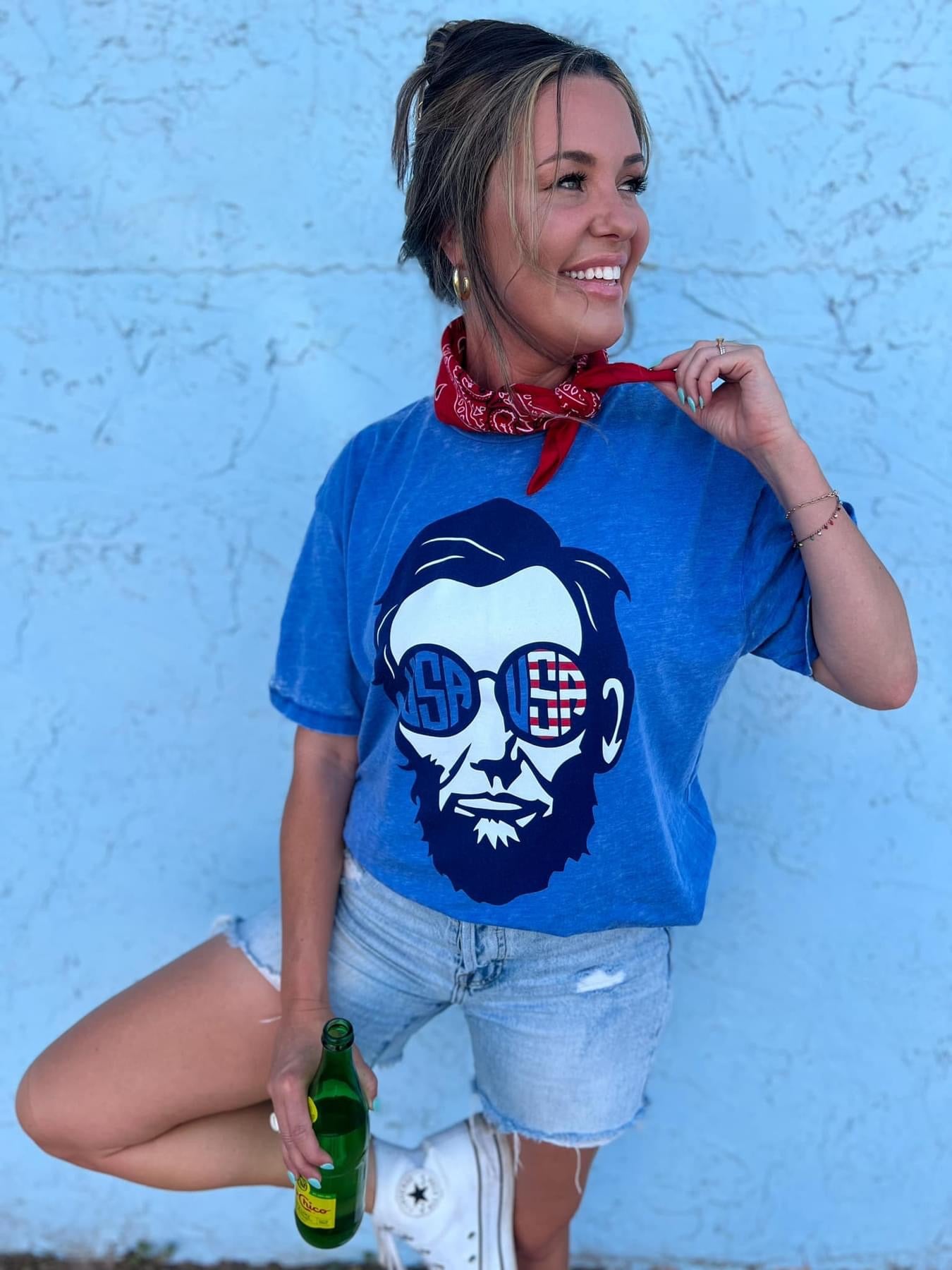 Abe Patriotic Tee