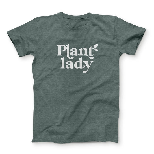 Plant Lady Tee: Forest Green