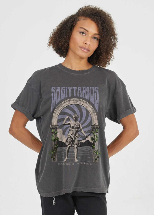 Girl Dangerous: Sagittarius Astrology Tee 11.22 - 12.21