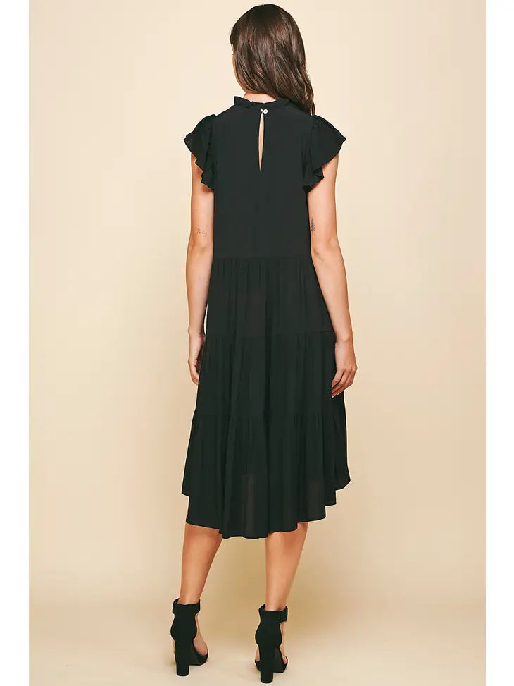 LBD - Tiered Midi Dress