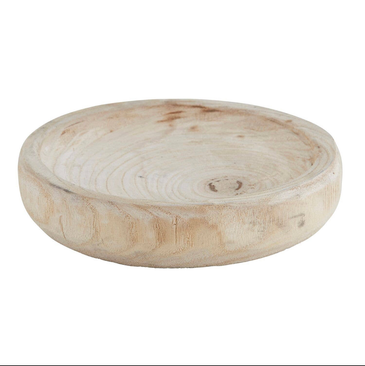 Natural 6" wood bowl