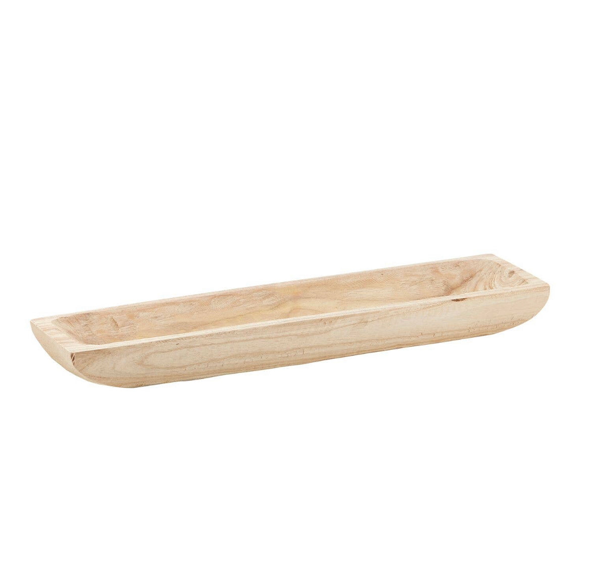 Natural Wood Rectangle Tray