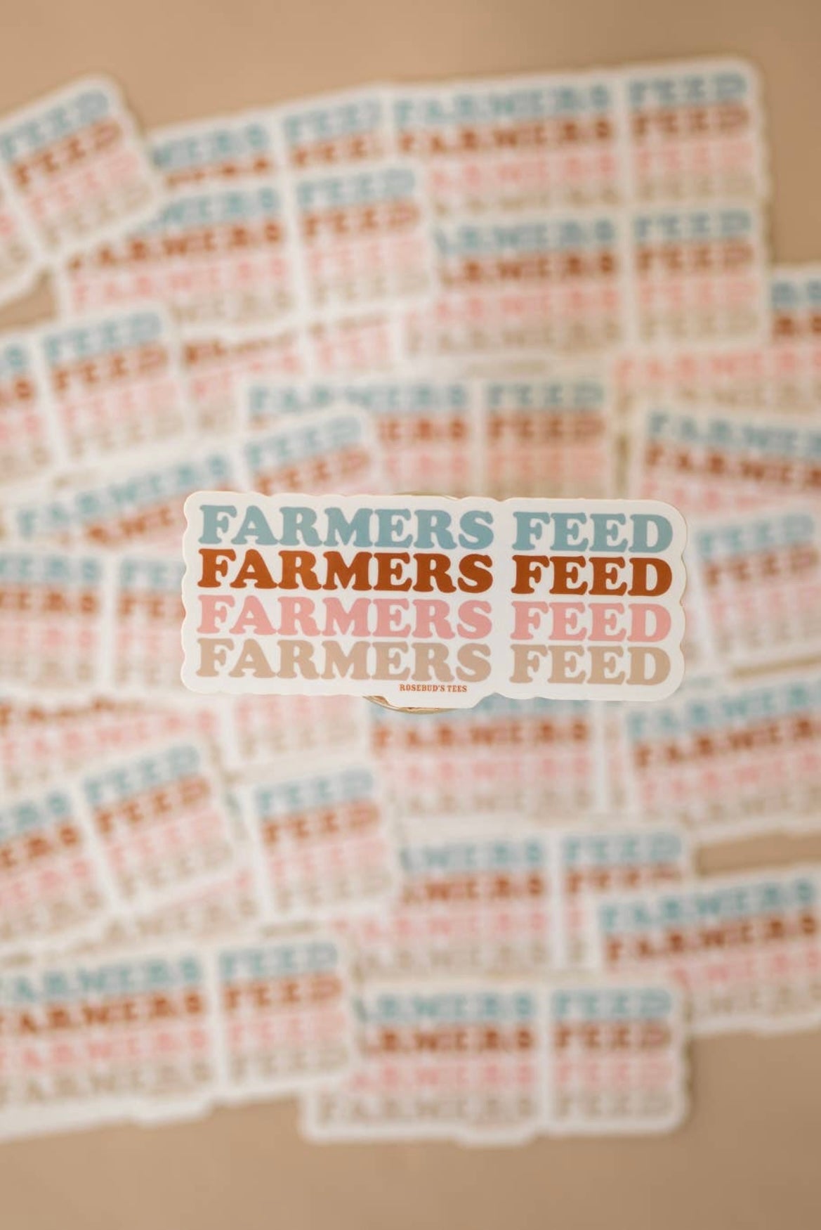 "Farmers Feed" Sticker