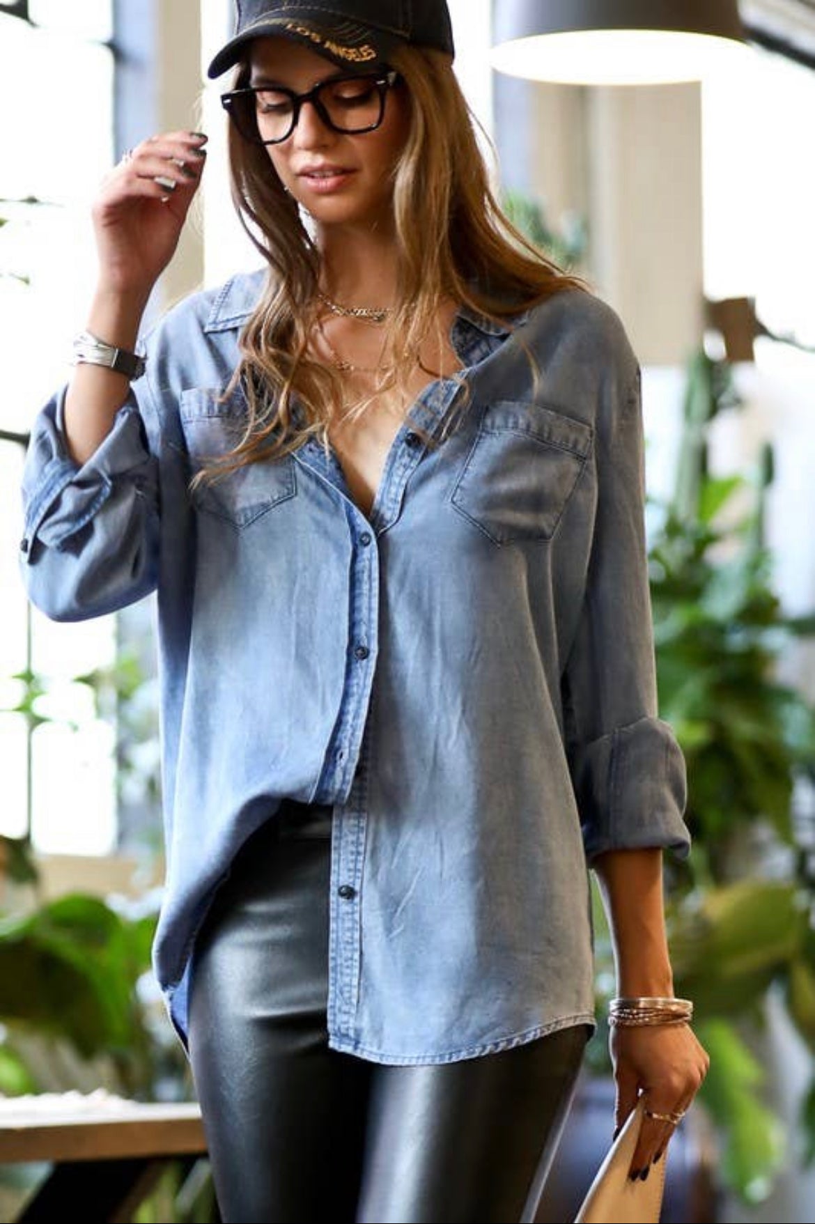 The Jerrica Denim Shirt