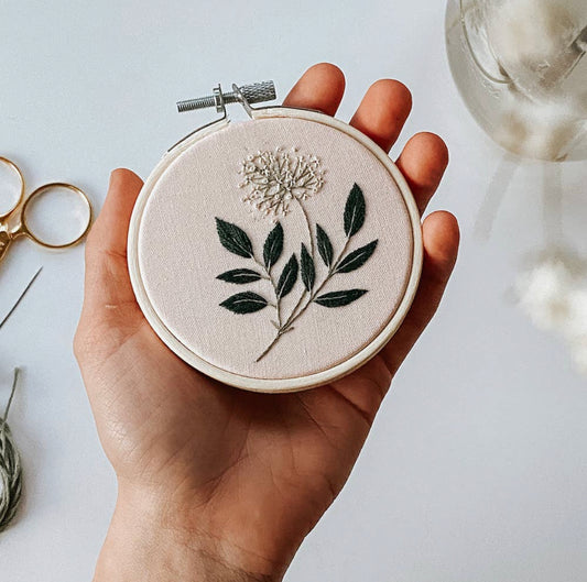 Elderflower Embroidery Kit