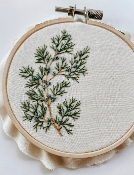 Juniper Embroidery Kit