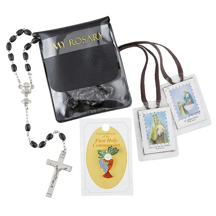 First Communion Rosary Kit