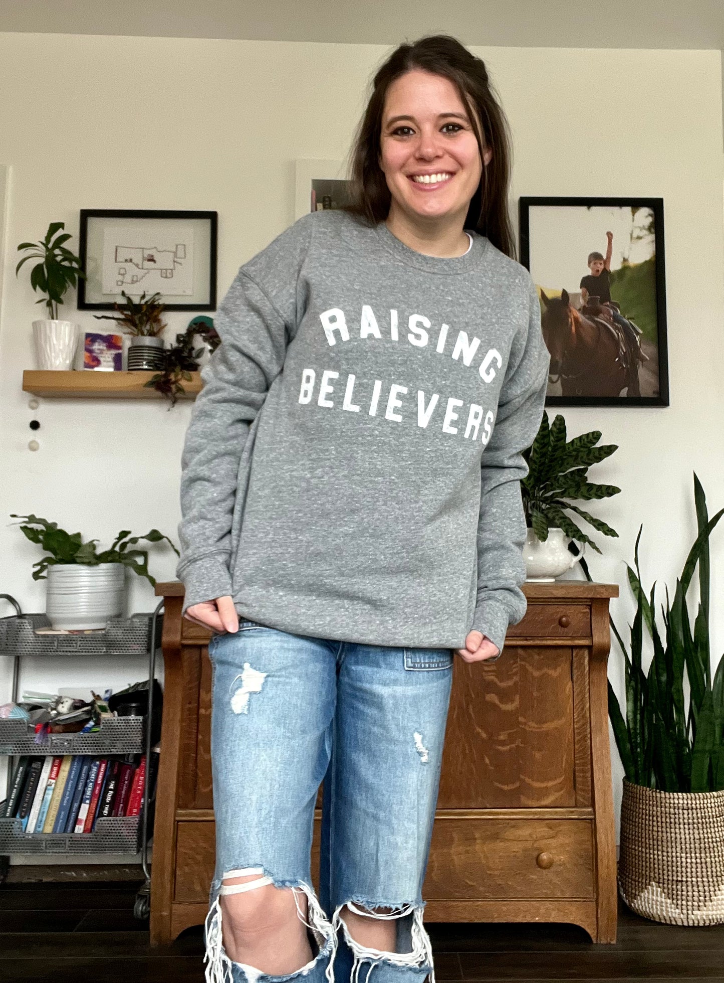 'Raising Believers' Sweatshirt