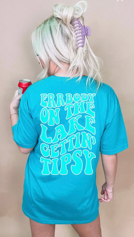 Lake Gettin' Tipsy Graphic Tee